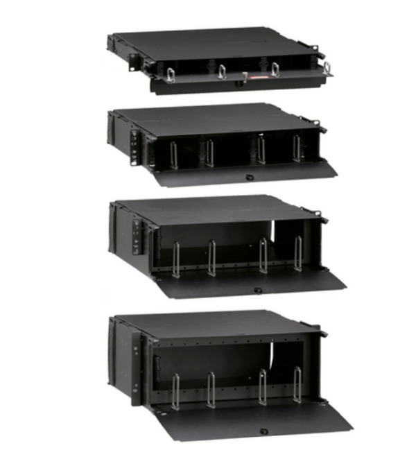 Leviton - OPT‑X 1000i SDX Rack‑Mount Enclosures (1RU, 2RU, 3RU, 4RU) — 5RxUM‑xxx