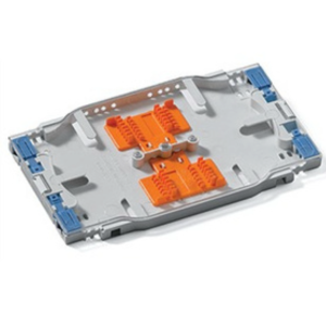 Leviton - T5PLS-24F Injection Molded High Density Fiber Splice Tray, Heat Shrink Style, 24 Fibers