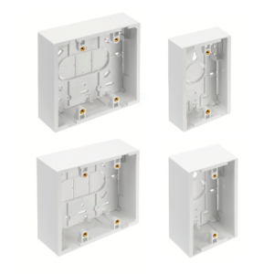 Leviton - Single and Dual-Gang Low-Voltage Surface-Mount Back Boxes (42777 Series)